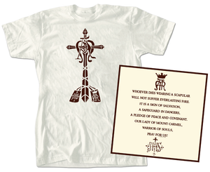 SCAPULAR T-SHIRT - SCAPM - Catholic Book & Gift Store 