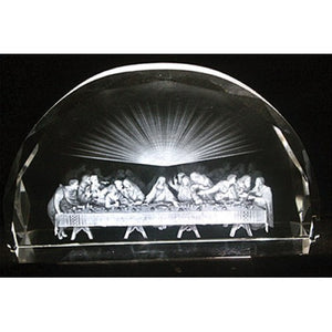 LAST SUPPER/ETCHED GLASS - JC-4426 - Catholic Book & Gift Store 
