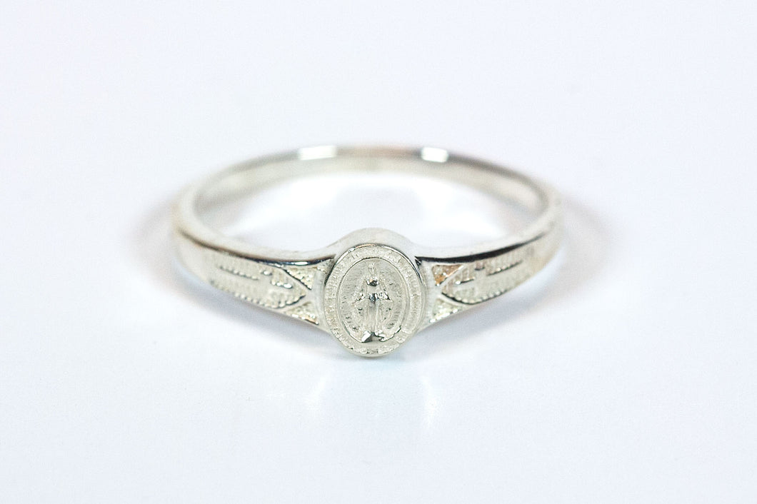 Sterling Silver Miraculous Ring