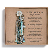 Turquoise Beaded Prayer Bracelet