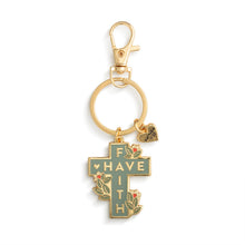 Sharing Kindness Keychain - Faith Cross