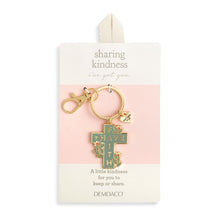 Sharing Kindness Keychain - Faith Cross