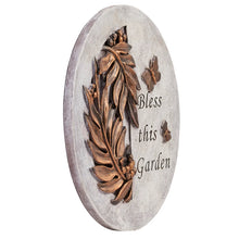 "Bless this Garden" Garden Stone