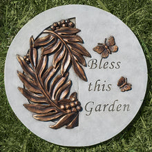 "Bless this Garden" Garden Stone