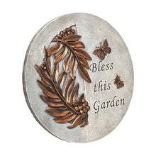 "Bless this Garden" Garden Stone