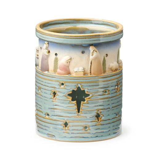 Nativity Scene Candle Cup
