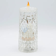 Confetti Lites Lighted Swirl Candle with Holy Family