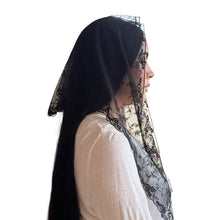 Veil ~ St. Teresa of Avila - Black