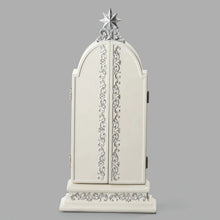 Triptych Nativity with Blue Leaf Design