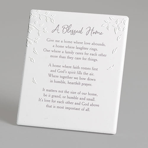 Home Wall Plaque Easel