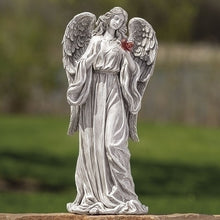 Standing Angel with Cardinal Memorial Statue