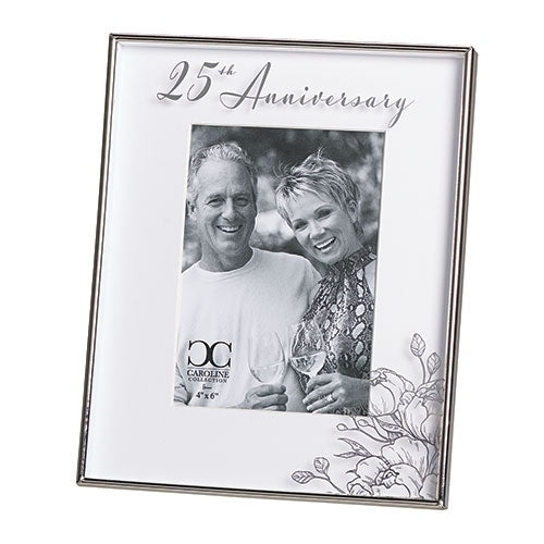 25TH ANNIVERSARY FRAME 4X6 FLOAT