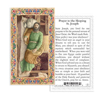 Hand Painted Statue of Sleeping Saint Joseph