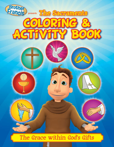 The Sacraments Coloring & Activity Book