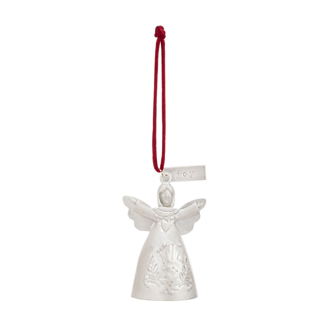 Mini Bell Angel Ornament - Joy