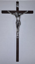Slim Line Wood Crucifix