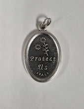 Guardian Angel Oxidized Medal