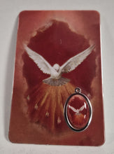 The Holy Spirit Laminated with Medal Holy Card