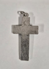 Oxidized Silver Rosary Crucifix