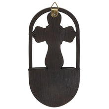 "Bless Our Home" Bronze Holy Water Font