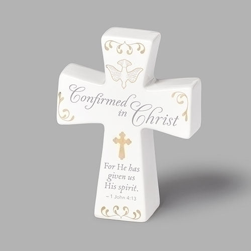 Ceramic Confirmation Cross