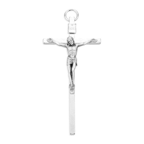 Silver-finish Crucifix