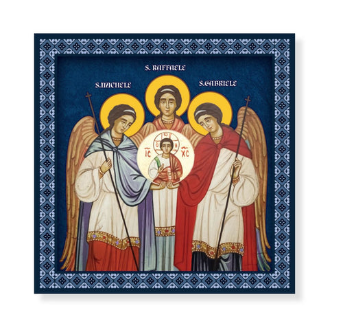 The Three Archangels Printed Ceramic Tile