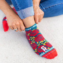 St. Thérèse of Lisieux No Show Socks: L/XL - Catholic Book & Gift Store 