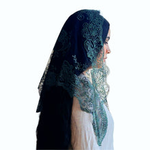 Veil ~ St. Catalina Thomas - Green