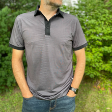 Jerusalem Cross Catholic Men's Performance Polo: Large