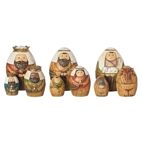 Nativity Nesting Set – Catholic Book & Gift Store