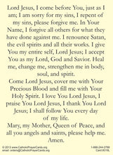 Miracle Prayer Card
