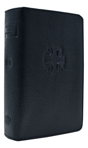 Liturgy of the Hours Leather Zipper Case Volume 1 (BLUE)