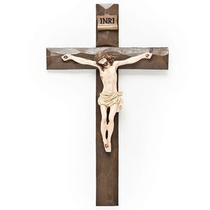 Beveled Wall Crucifix