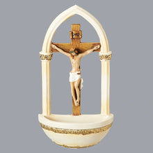 Crucifix Holy Water Font