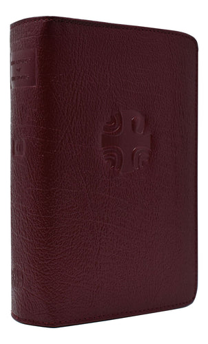 Liturgy of the Hours Leather Zipper Cover Volume 2 (RED)