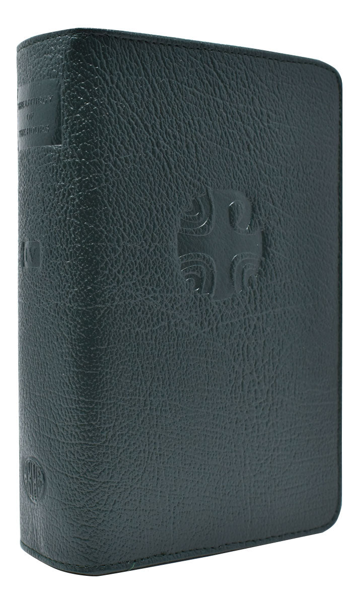 Liturgy Of Hours Leather Zipper Case (Vol. IV) (Green)