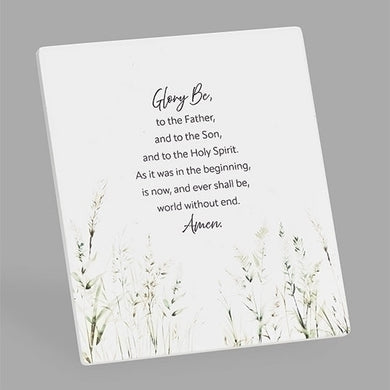 The Glory Be Wall Plaque
