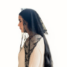 Veil ~ St. Teresa of Avila - Black