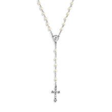 Pearl Rosary + Pouch