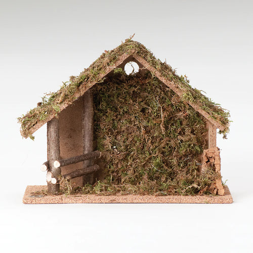 Nativity Stable with Moss Wall - Fontanini Collection