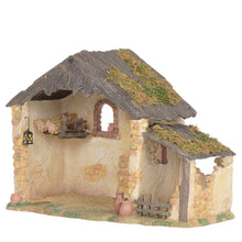 Lighted Stone Cottage Stable - Fontanini Collection