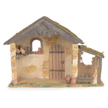 Lighted Stone Cottage Stable - Fontanini Collection