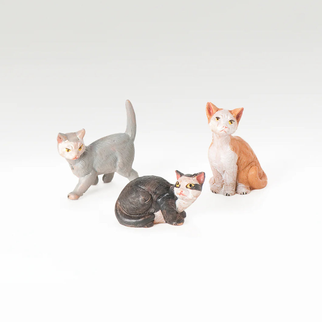 Cat Family Set - Fontanini Collection