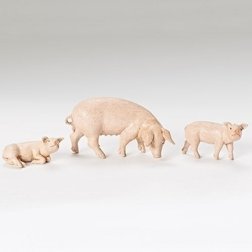 FONTANINI PIGS NATIVITY FIGURES