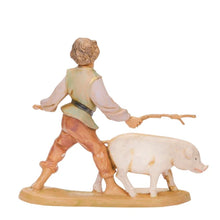 Clement the Boy with Pig Figure - Fontanini Collection - Catholic Book & Gift Store 