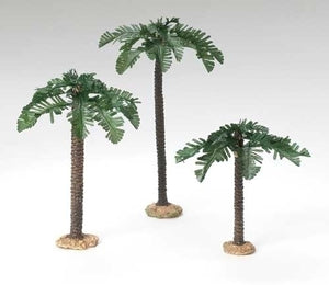 3 pc Set Palm Tree
