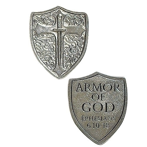 Armor of God Shield Pocket Token