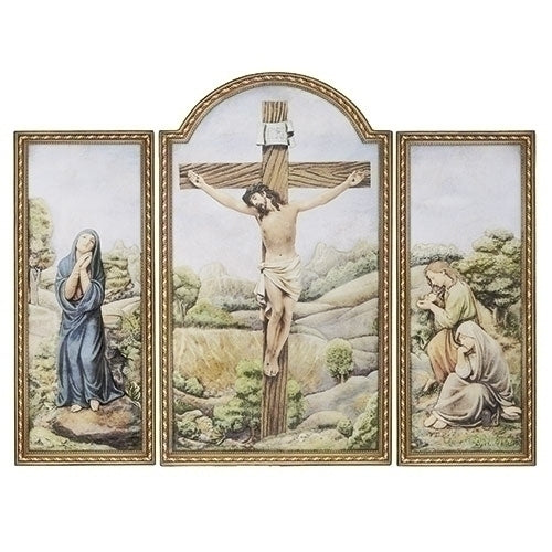 CRUCIFIXION TRIPTYCH PANEL
