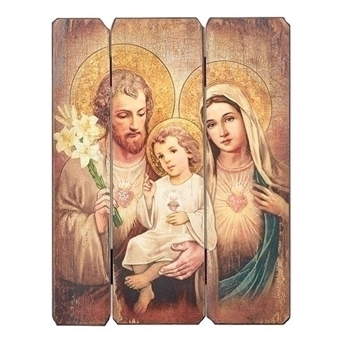 Holy Family Decorative Panel